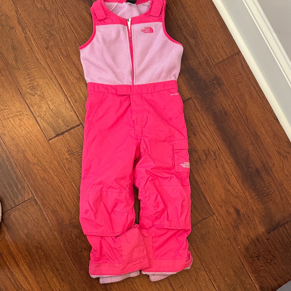 The North Face Vibrant Pink Winter Suit